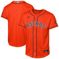 Orange Alternate Houston Astros Nike Youth Stadium Limited Jersey