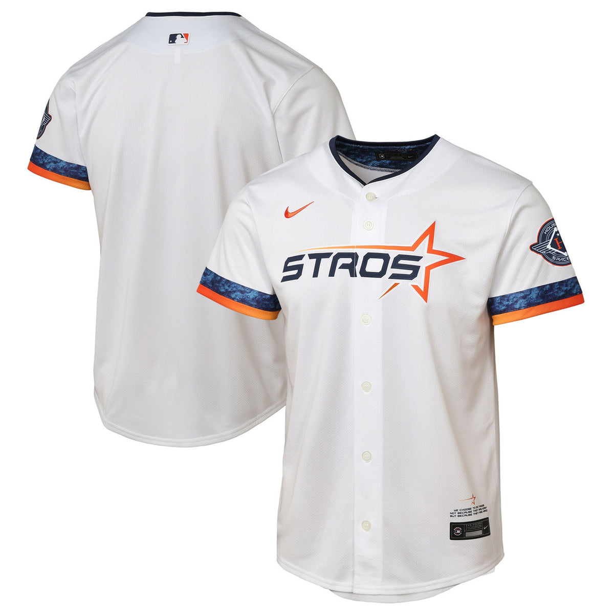 Houston Astros Nike Youth 2025 City Connect Limited Jersey - White