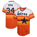 Nolan Ryan #34 Houston Astros Nike Youth Cooperstown Limited Player Jersey - White