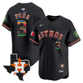 Houston Astros Youth 'S Mexico Texas Patch Vapor Premier Limited Jersey