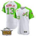 Atlanta Braves Youth 'S Atliens City Connect Limited Flex Base Jersey