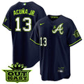 Atlanta Braves Youth 'S Atliens A Limited Cool Base Jersey