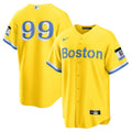 Boston Red Sox Youth 'S Limited Jersey - Yellow