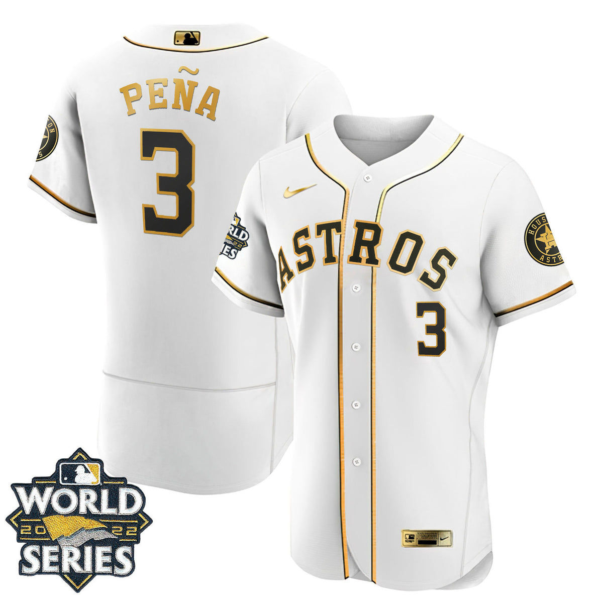 Houston Astros Youth 2022 'S World Series Limited Player Jersey