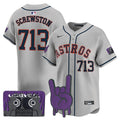 Dj Screw #71 Houston Astros Youth 'S Patch Vapor Premier Limited Jersey