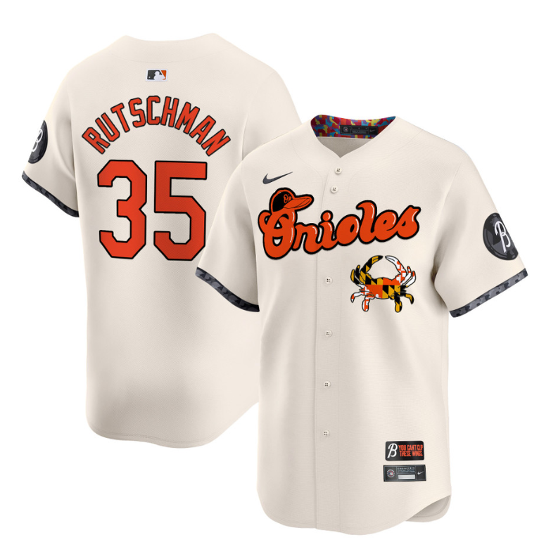 Adley Rutschman #35 Baltimore Orioles Maryland Crab Vapor C Limited Jersey - Blue