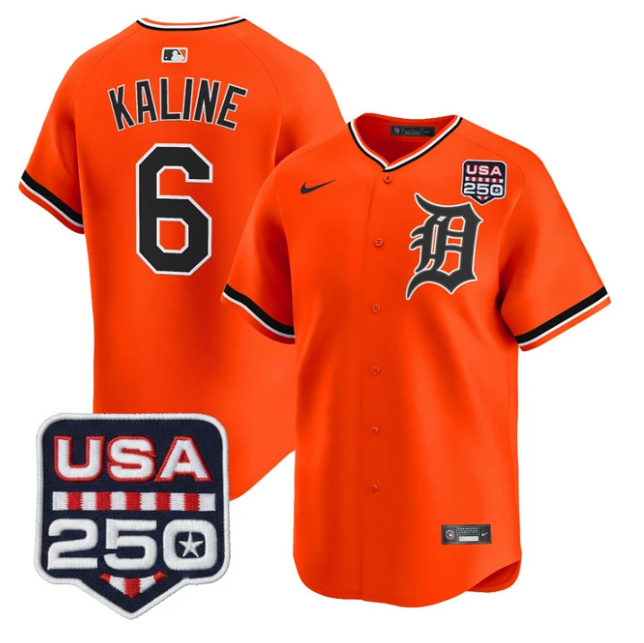 Al Kaline #6 Detroit Tigers 2026 Alternate Limited Jersey