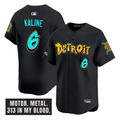 Al Kaline #6 Detroit Tigers Graffiti Motor City Edition Limited Jersey