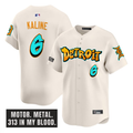 Al Kaline #6 Detroit Tigers Graffiti Motor City Edition Limited Jersey - Cream