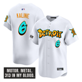 Al Kaline #6 Detroit Tigers Graffiti Motor City Edition Limited Jersey - White