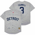 Alan Trammell #3 Detroit Tigers Throwback Cooperstown Limited Jersey