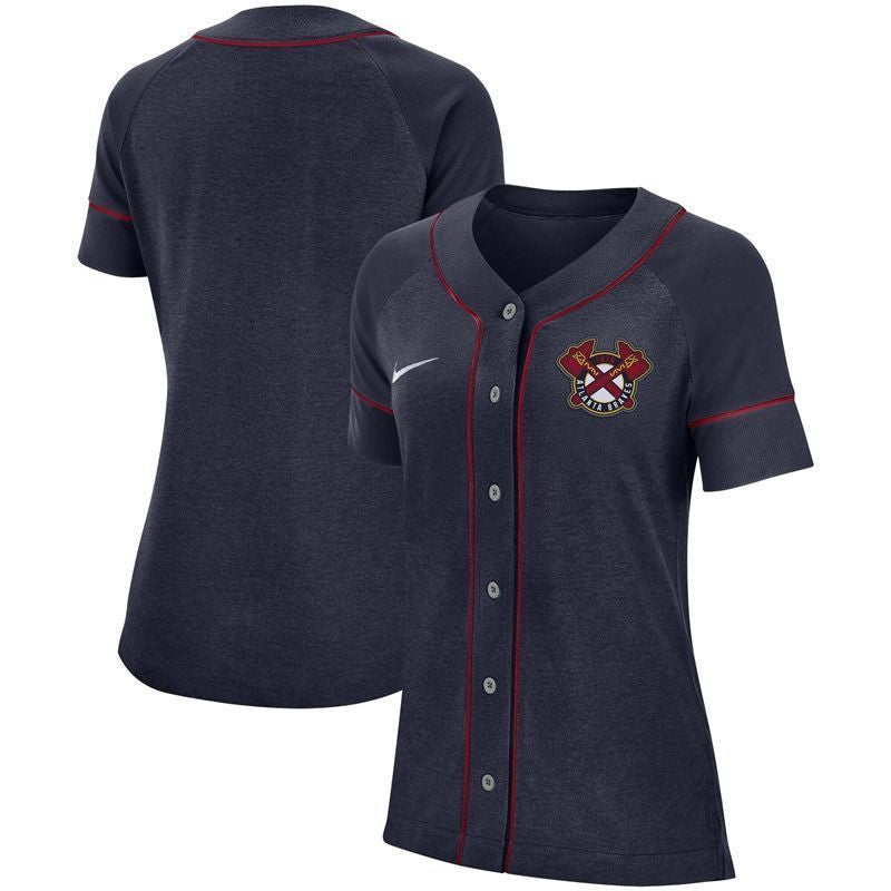 Atlanta Braves Womens 2020 Alanta Limited Jersey - Black