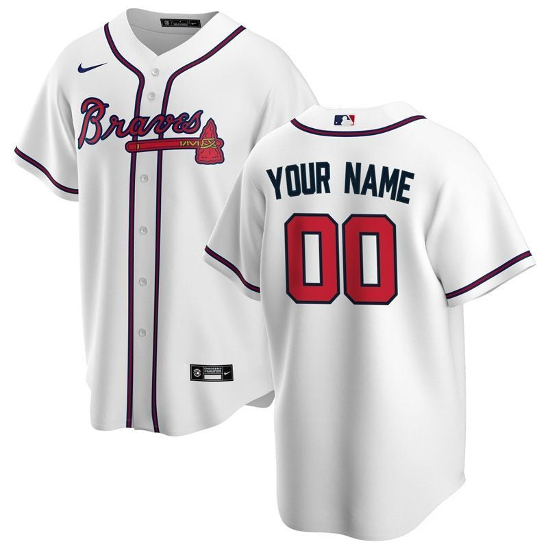 Atlanta Braves 2020 Alanta Personalized Limited Custom Custom Jersey - White