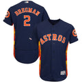 Alex Bregman #2 Houston Astros Majestic Alternate Limited Flex Base Player Jersey - Navy