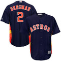 Alex Bregman #2 Houston Astros Majestic Big And Tall Limited Cool Base Player Jersey - Navy