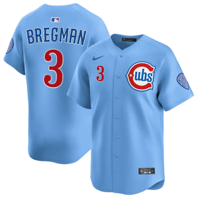 Alex Bregman #3 Chicago Cubs Baby Limited Jersey
