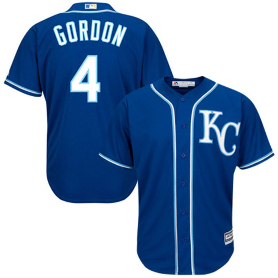 Alex Gordon #4 Kansas City Royals Majestic Limited Cool Base Player Jersey - Royal