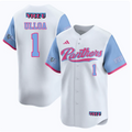 Alex Ulloa #1 2025 Fiu Baseball Vice U Limited Jersey - White