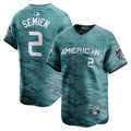 Marcus Semien #2 American League Nike 2023 Star Game Limited Player Jersey - Teal