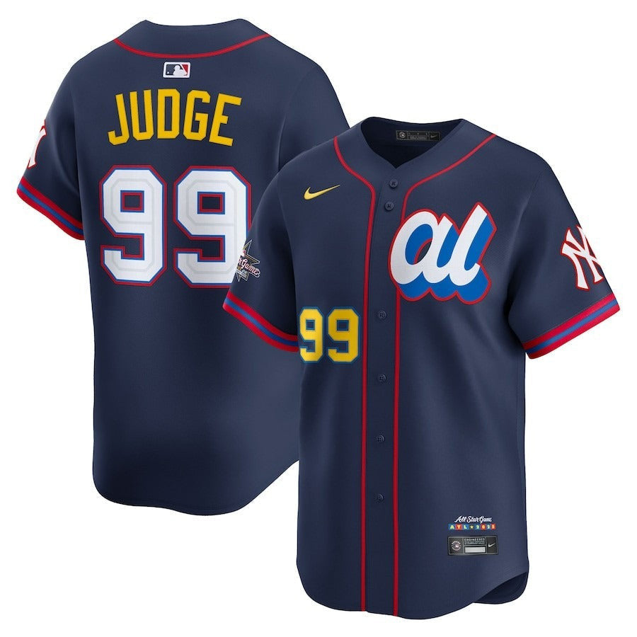 Aaron Judge #99 American League 2025 All-Star Limited Jersey - Navy