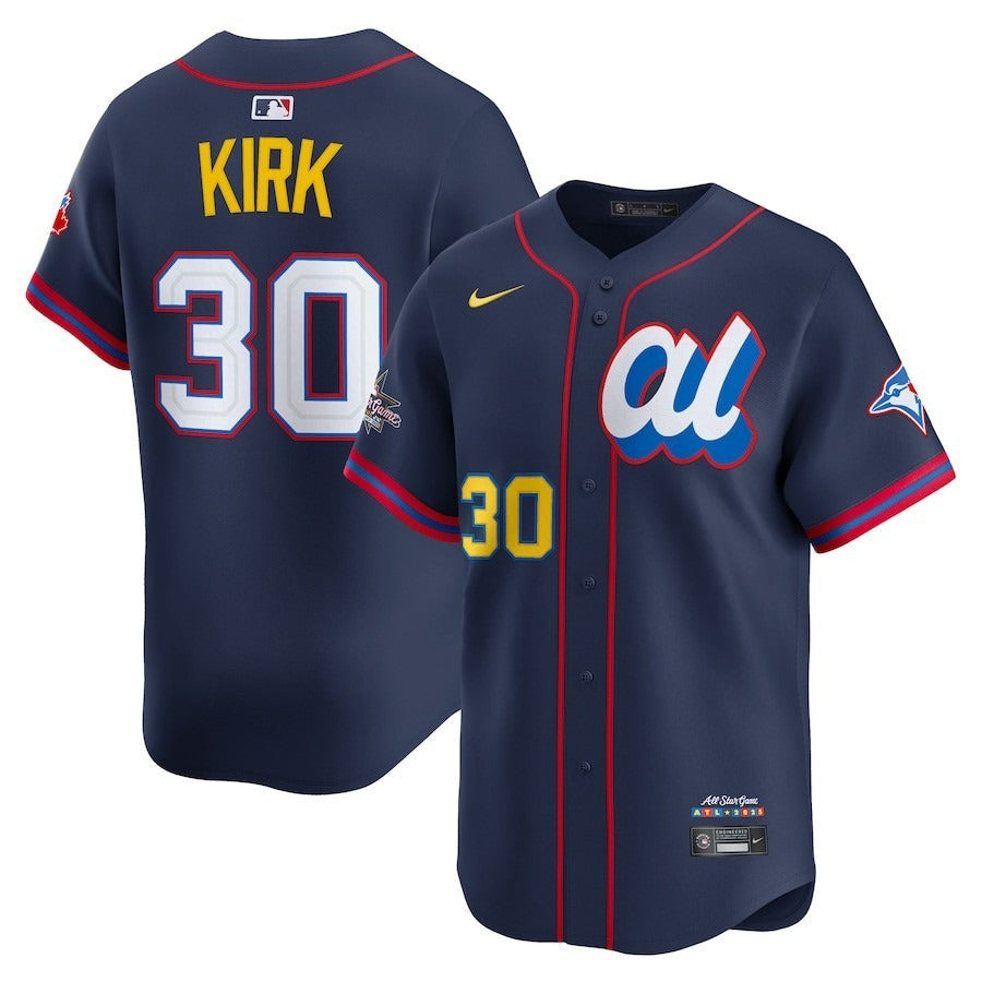 Alejandro Kirk #30 American League 2025 All-Star Limited Jersey - Navy