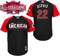Jason Kipnis #22 Cleveland Indians 2015 American League Star Limited Jersey - Black