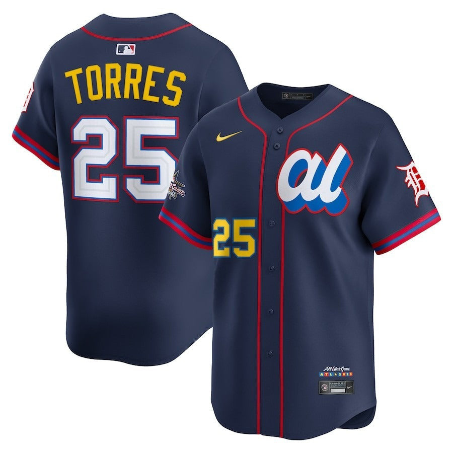 Gleyber Torres #25 American League 2025 All-Star Limited Jersey - Navy