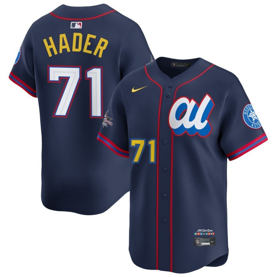 Josh Hader #71 American League 2025 All-Star Game Limited Jersey - Navy