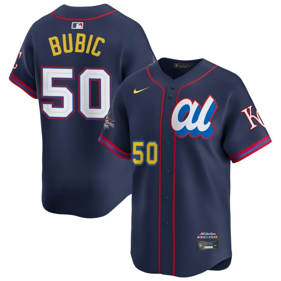 Kris Bubic #50 American League 2025 All-Star Limited Jersey - Navy