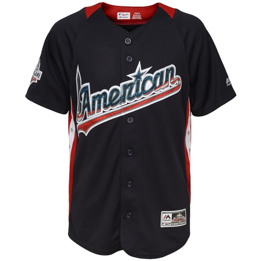 American League Majestic Youth 2018 Star Game Home Run Derby Team Jersey - Navy