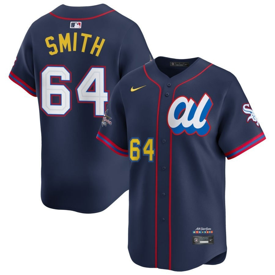 Shane Smith #64 American League 2025 All-Star Game Limited Jersey - Navy