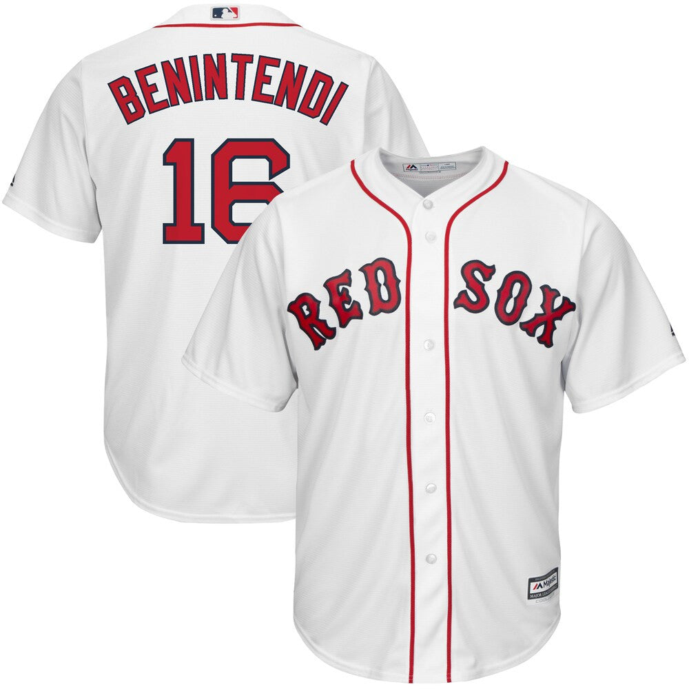 Andrew Benintendi Boston Red Sox Majestic Home Limited Cool Base Color Player Jersey - White
