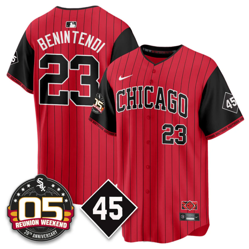 Andrew Benintendi #23 Chicago White Sox 2025 Reunion Weekend City Connect Limited Jersey