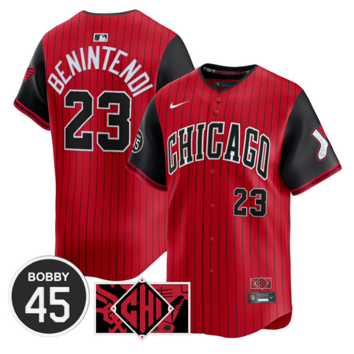 Andrew Benintendi #23 Chicago White Sox Bobby Jenks City Connect Limited Jersey
