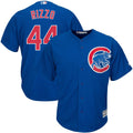 Anthony Rizzo #44 Chicago Cubs Majestic Tall Big Alternate Limited Cool Base Player Jersey - Royal