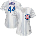 Anthony Rizzo #44 Chicago Cubs Majestic Womens Limited Cool Base Player Jersey - White