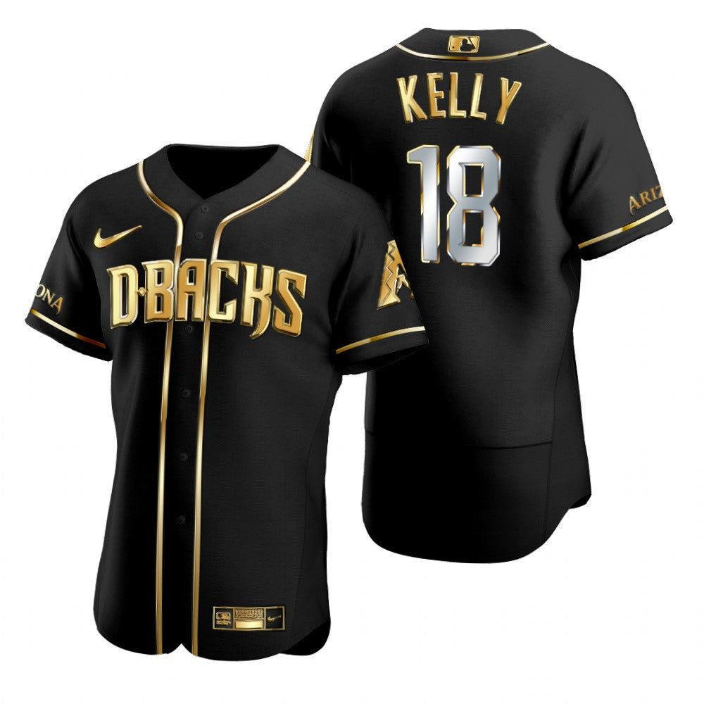 Christian Walker #18 Arizona Diamondbacks Brandedition Black Gift Diamondbacks Fans Limited Jersey - Golden