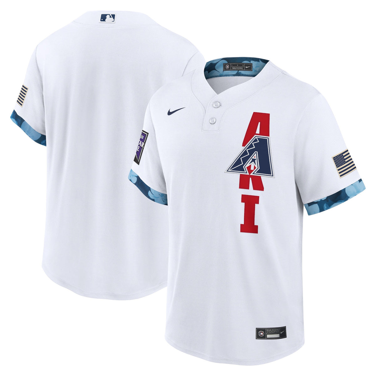 Arizona Diamondbacks 2021 Star Game Limited Jersey - White