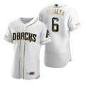 David Peralta #6 Arizona Diamondbacks Brandedition White Gift Diamondbacks Fans Limited Jersey - Golden
