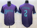 Geraldo Perdomo #2 Arizona Diamondbacks 2025 City Connect Limited Stitche Jersey - Purple