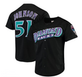 Randy Johnson #51 Arizona Diamondbacks Mitchell & Ness Fashion Cooperstown Colle Limited Jersey