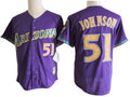 Randy Johnson #51 Arizona Diamondbacks Cooperstown Limited Jersey - Purple
