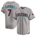 Corbin Carroll #7 Arizona Diamondbacks Alternate Limited St Player Jersey - Gray