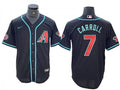 Corbin Carroll #7 Arizona Diamondbacks 2024 Limited Cool Base Jersey - Black
