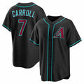 Corbin Carroll #7 Arizona Diamondbacks Alternate Limited Baseball Jersey - Black