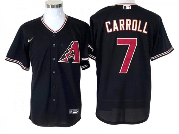 Corbin Carroll #7 Arizona Diamondbacks Limited Cool Base Jersey - Black