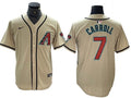 Corbin Carroll #7 Arizona Diamondbacks 2024 Limited Cool Base Jersey - Cream