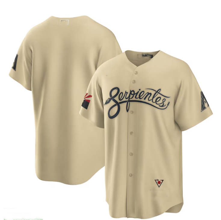 Arizona Diamondbacks City Connect Stitches Baseball Limited Jersey - Gold