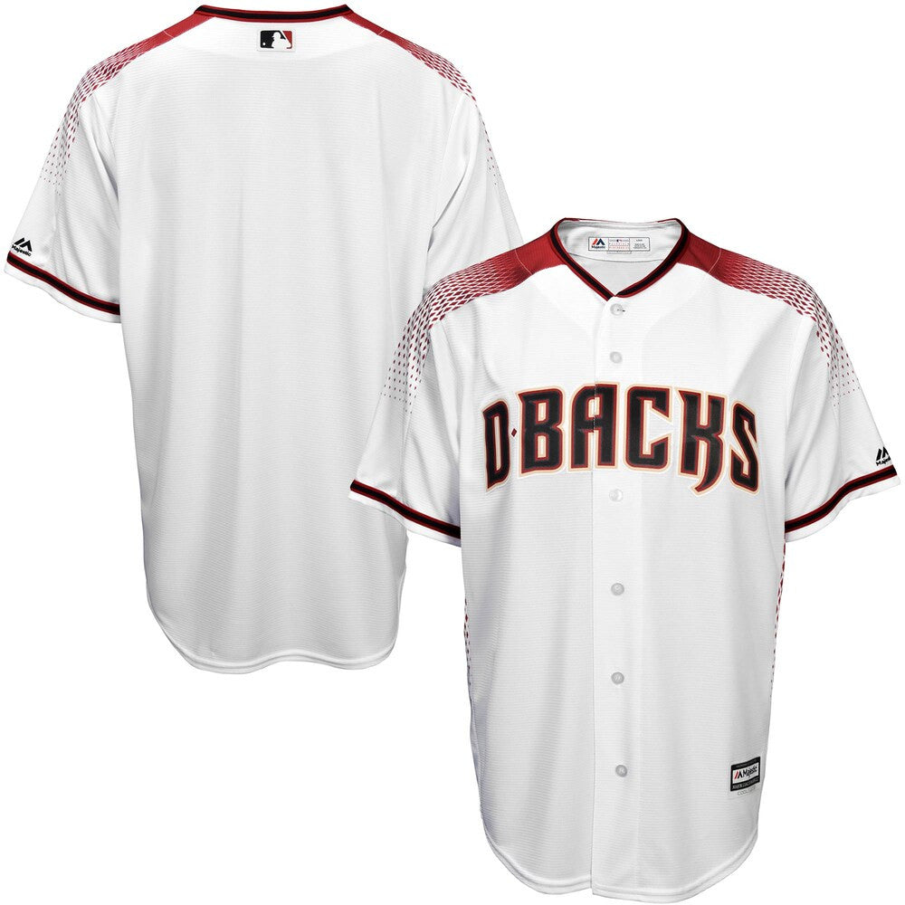 Arizona Diamondbacks Majestic Tall Big Limited Cool Base Team Jersey - White
