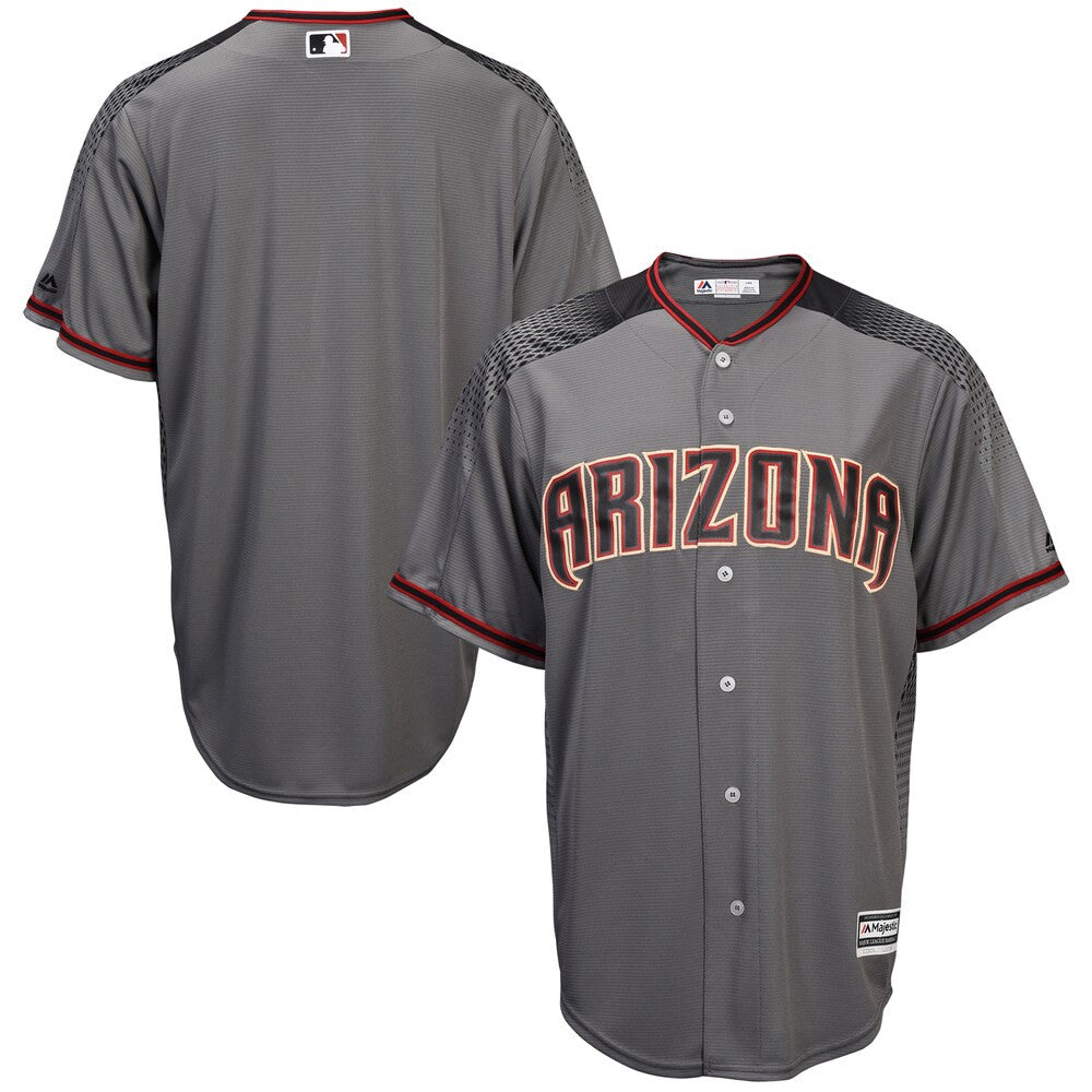 Arizona Diamondbacks Majestic Fashion Cool Base Grayblack Limited Team Jersey